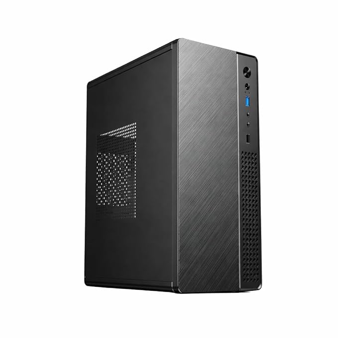 POWER FULL i5  Desktop CPU with Intel Core i5-3470 3rd Gen 3.20Ghz II 8GB Ram ddr3 II 256GB nvme SSD II HDMI VGA Ports II WIFI II Win 10 Pro II MS Office, Black