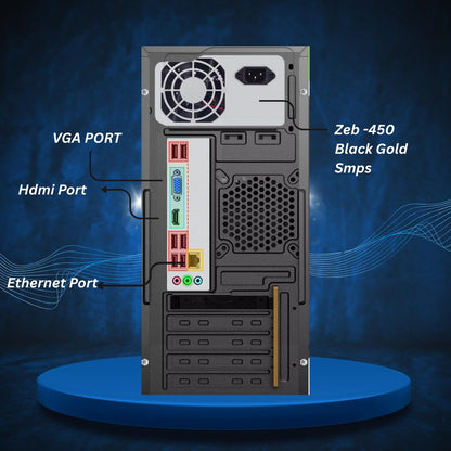 Core i5 Desktop Computer Set | i5 3rd gen | 8GB DDR3 RAM | 128GB SSD + 500GB HDD | Windows 11  | 19-Inch LED Monitor   Keyboard & Mouse WIFI 5G Dongle